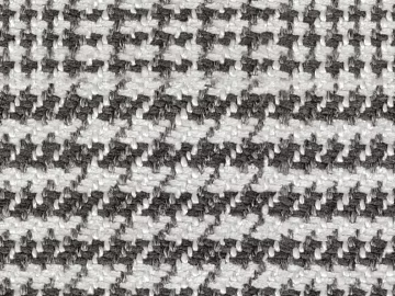 Black and white houndstooth fabric, soft furnishings fabric texture (ID:ffaeh017532)