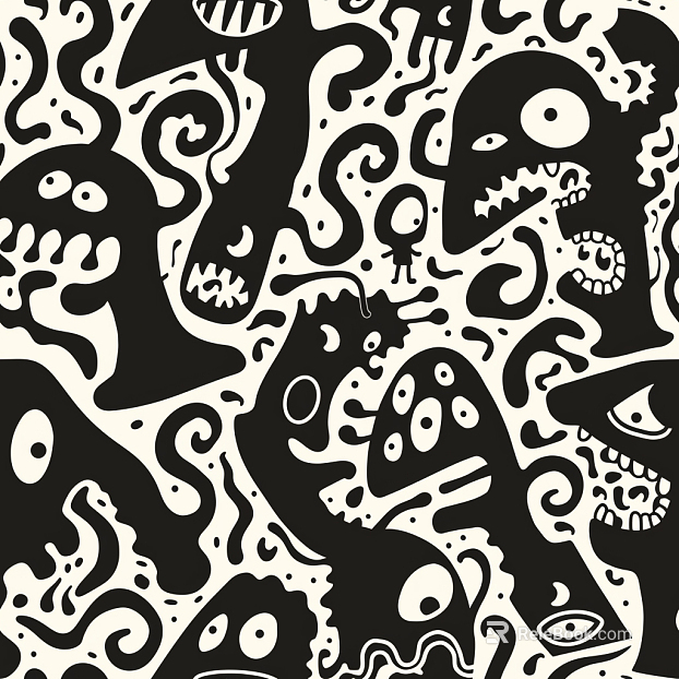 Patterned wall fabric, patterned wallpaper, cartoon wallpaper, cartoon wall fabric, wall fabric, wallpaper, wall covering texture