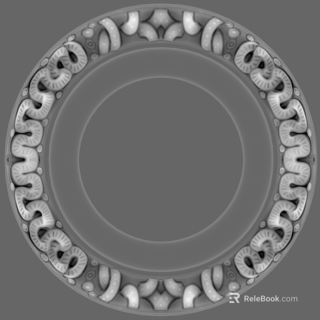 Black and White Bump texture