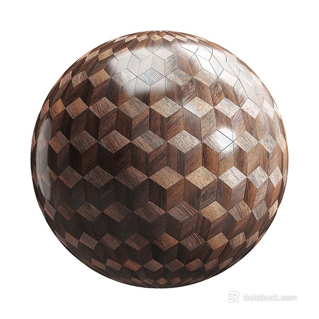 parquet floor PBR texture