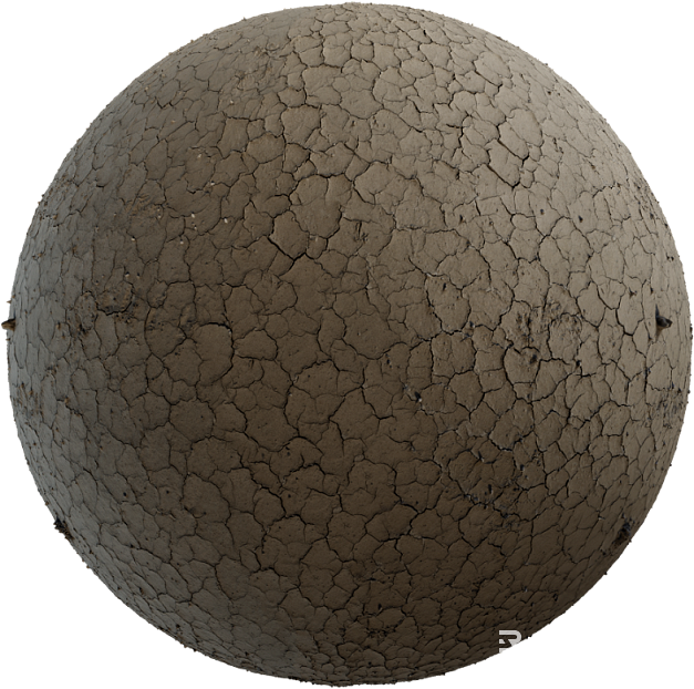 Mud PBR texture