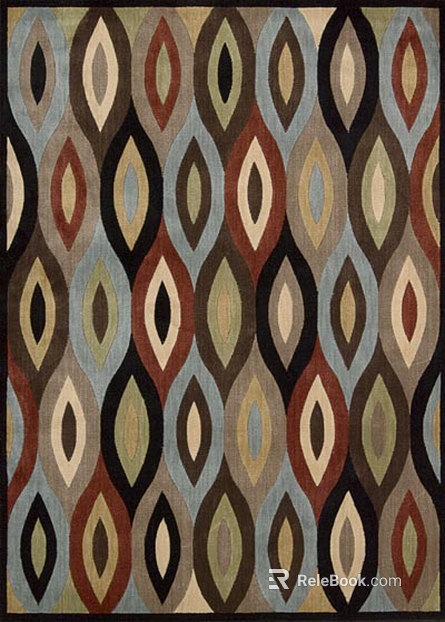 geometric carpet texture