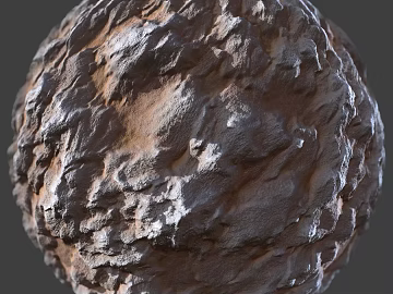 Rock PBR texture (ID:ffach709181)