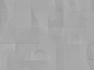 geometric carpet 3d model