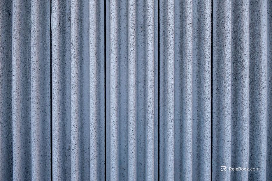 Grating metal texture