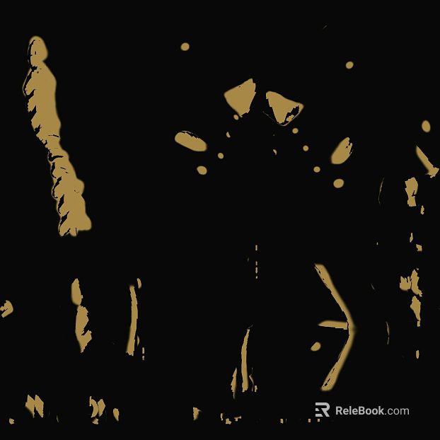 Black Gold Abstract Art Texture Decorative Background texture
