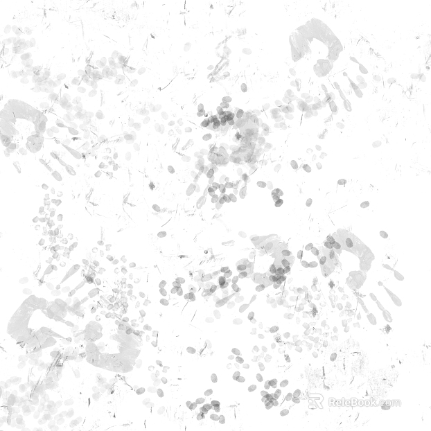 handprint water stain texture