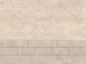 Beige Lyme Stone Wall Stone 3d model