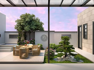 Courtyard texture (ID:ffaeg10222)