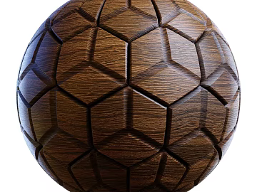 Wood Wall Panel PBR texture (ID:ffach873264)