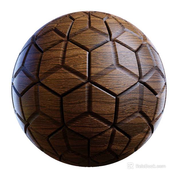 Wood Wall Panel PBR texture