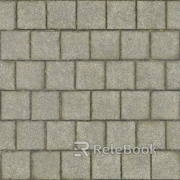 Brick pavement texture