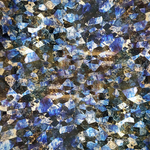 Marble Parquet Shell Mosaic texture