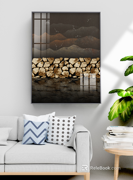 three-dimensional physical painting texture