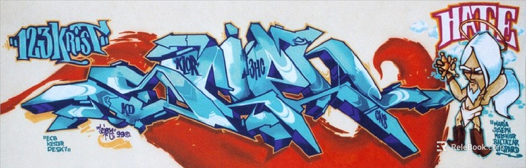 Graffiti texture