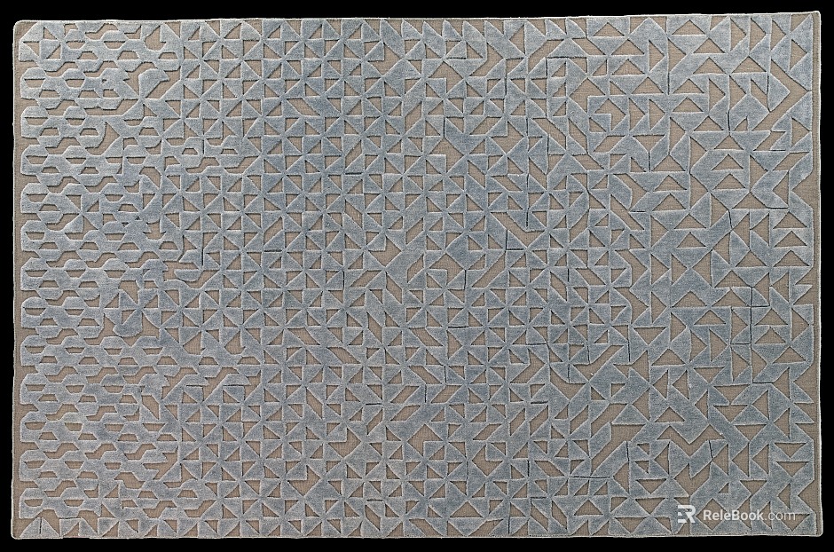 geometric carpet texture