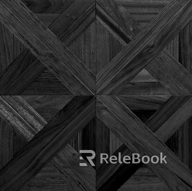 black and white wood parquet texture
