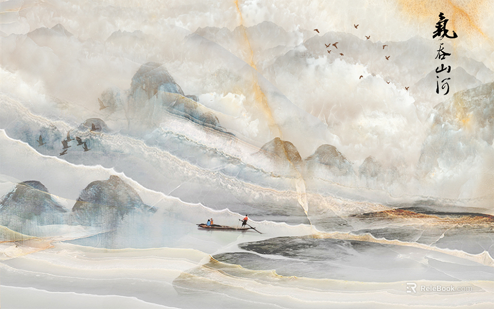 landscape painting texture