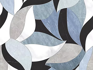 Abstract mosaic wall tiles 3d model