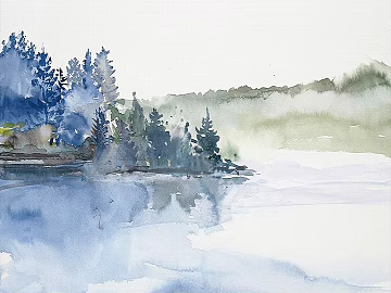 landscape painting texture (ID:ffaeg22155)
