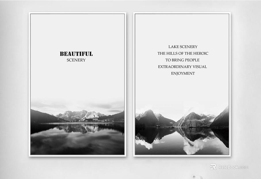 black and white painting texture