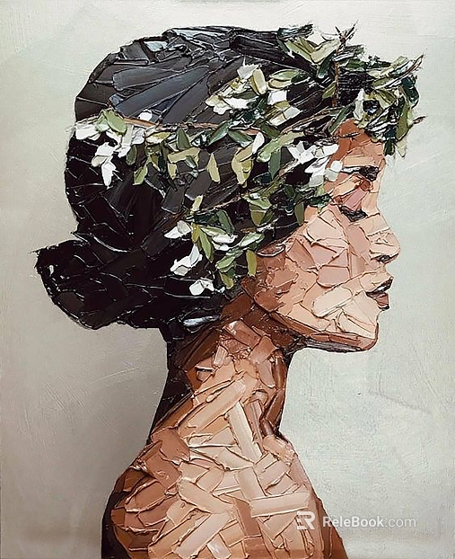 figure painting texture