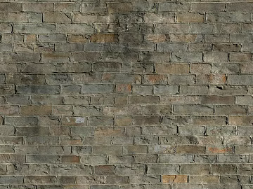 Green gray old brick wall exterior wall finish texture (ID:ffaeh456151)