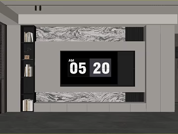 Black and white mesh pattern marble TV background wall texture (ID:ffaeh112164)