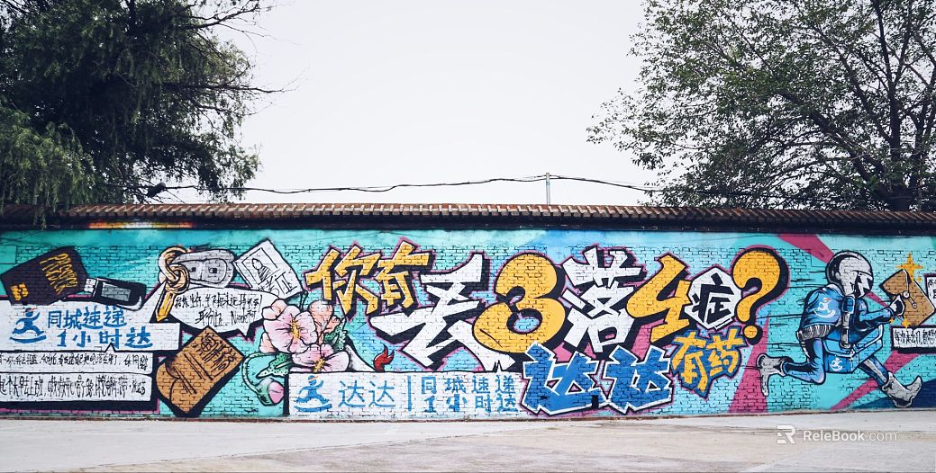 Graffiti texture