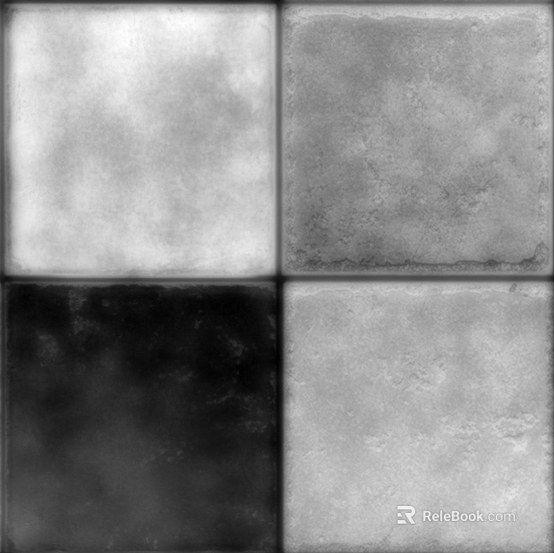 Black and White Bump texture