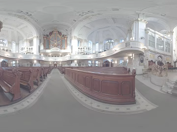 Indoor European Church Day HDR texture (ID:ffabg62311)