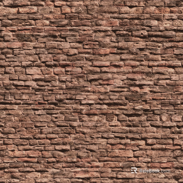 Culture Stone Red Rock Striped Stone Seamless texture