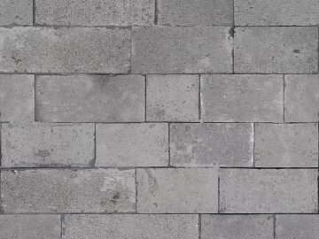 Brick wall without texture gray brick seamless (ID:ffaeg04368)