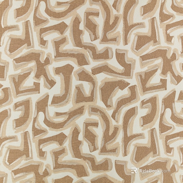 Coffee Beige Abstract Pattern Fabric texture