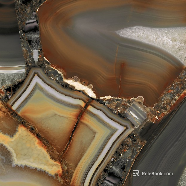 Luxury stone brown gray agate stone background wall texture