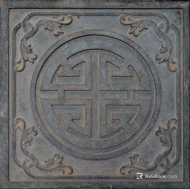 relief ground gray floor tile texture