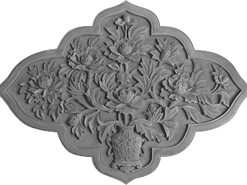 Relief Green Plant Sculpture texture (ID:ffaeg68078)