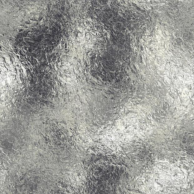 Silver foil texture