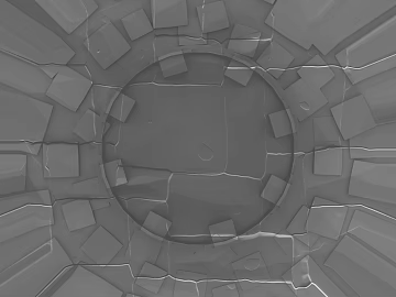 Dark Grey Broken Stone Texture Map texture (ID:ffaeh888689)
