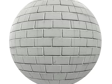 Brick wall PBR texture (ID:ffach170964)