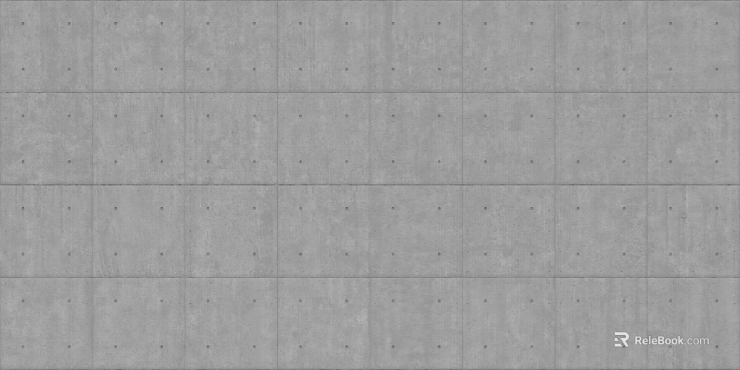Cement brick gray exterior aluminum plate texture