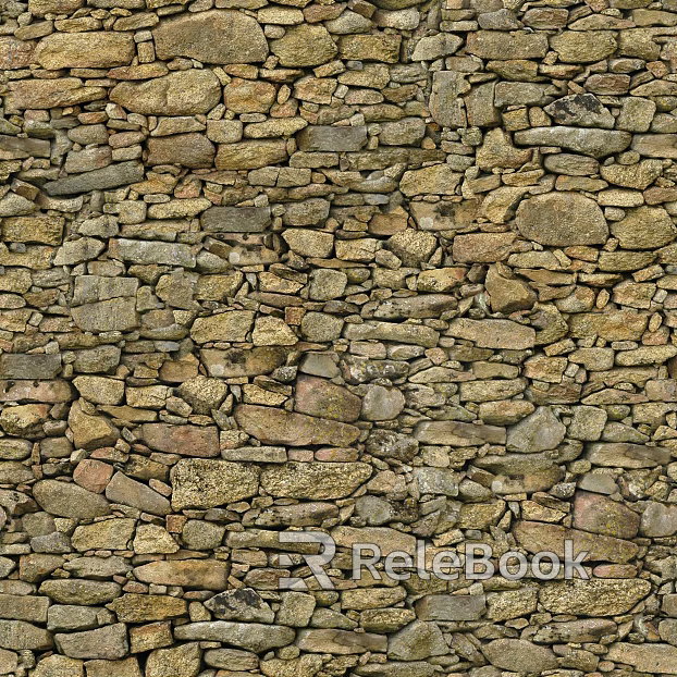 neat stone brick wall texture