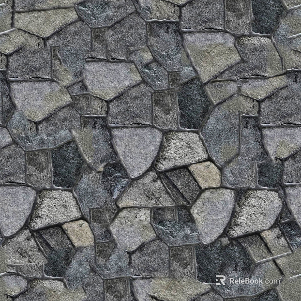 Culture Stone Grey Volcanic Stone texture