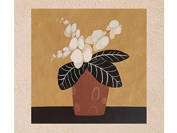 Simple Style Plant Decorative Painting Living Room Hanging Painting texture (ID:ffaeh650966)