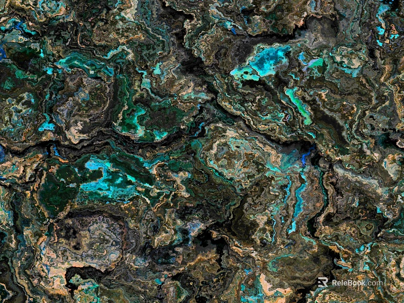 running water pattern marble texture