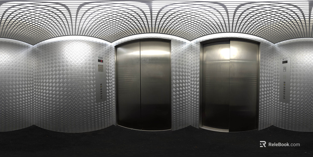 indoor elevator hdr texture