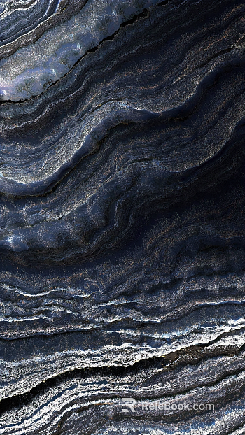 Black Marble Rock Slab Multi-grain Marble Rock Slab Tile texture