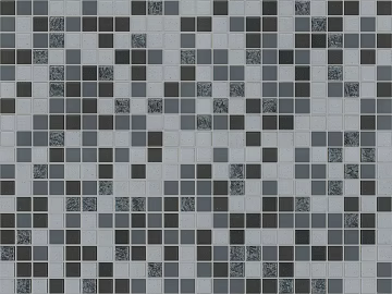 Mosaic Ceramic Map 3d model