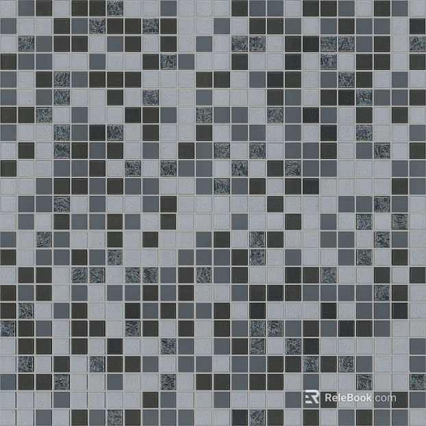 Mosaic Ceramic Map texture