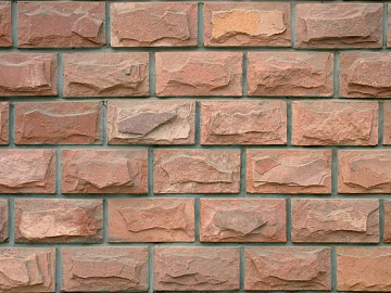 Culture stone brick red mushroom cloud brick texture (ID:ffaeg02998)